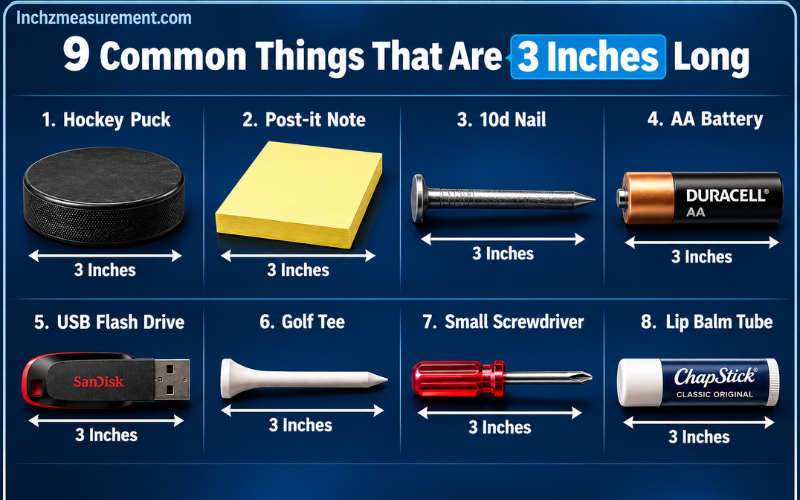 How Long Is 3 Inches
