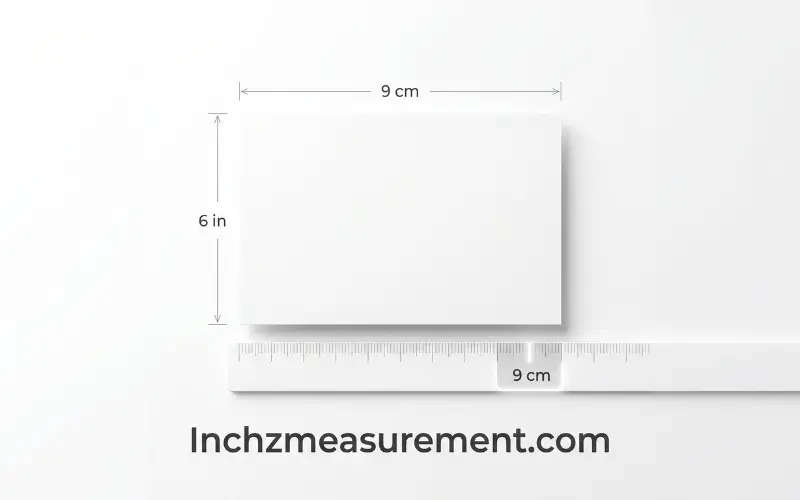 How Big is 9 cm