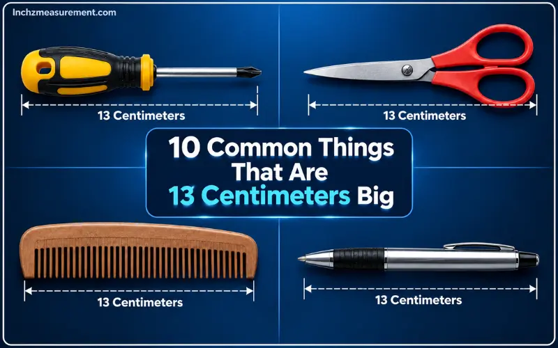 How Big Is 13 Centimetres